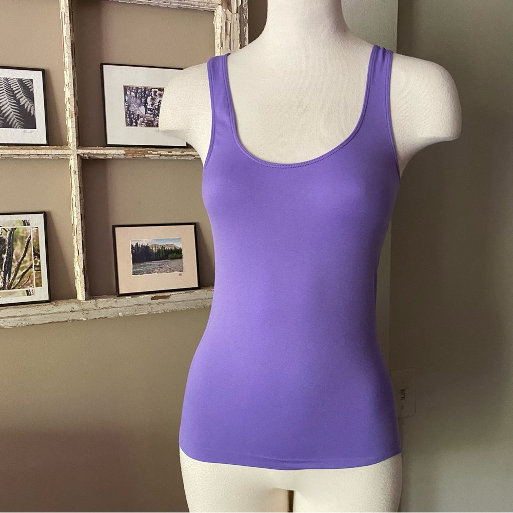 Purple tank top by “Seductions”